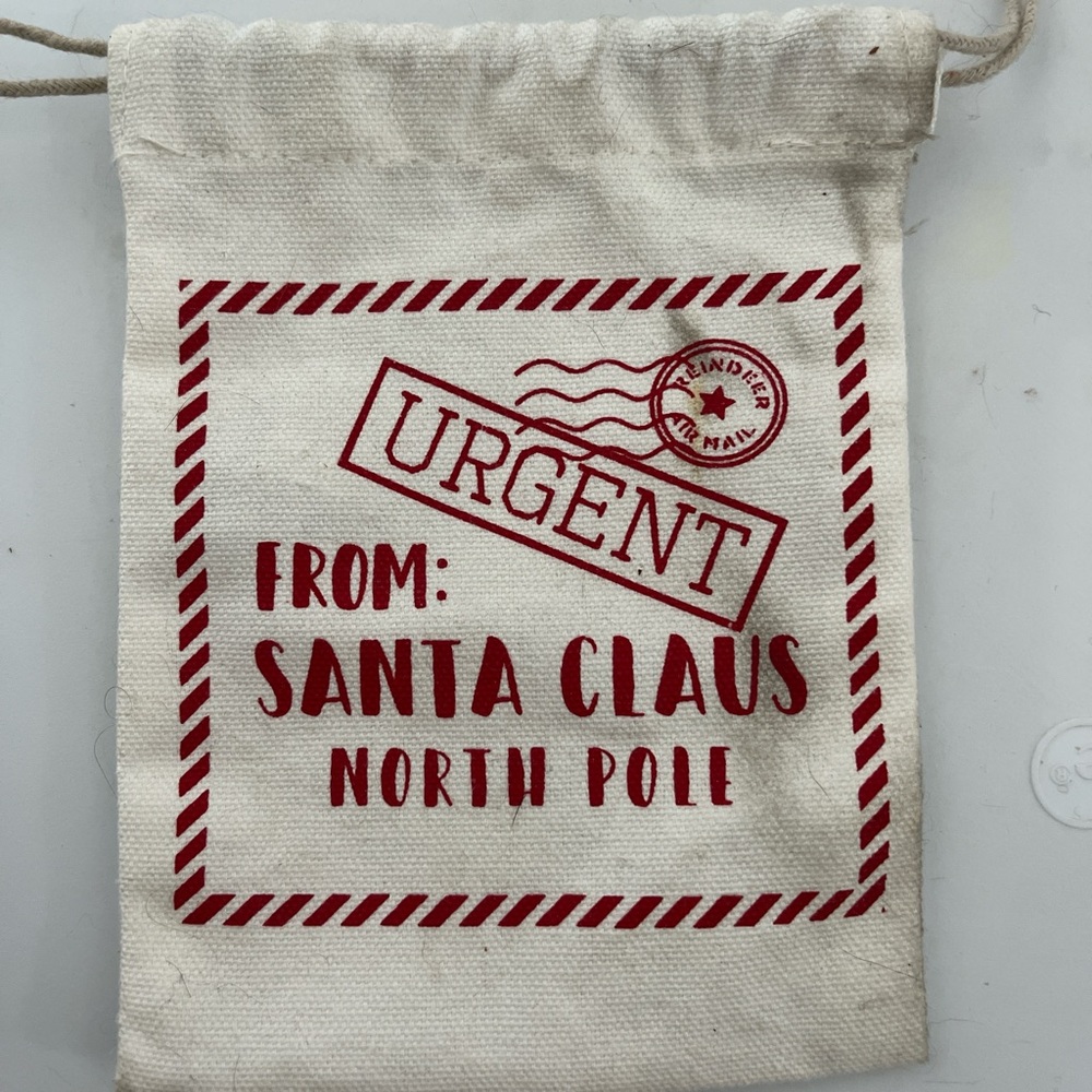 Urgent Mail Canvas Gift Bag